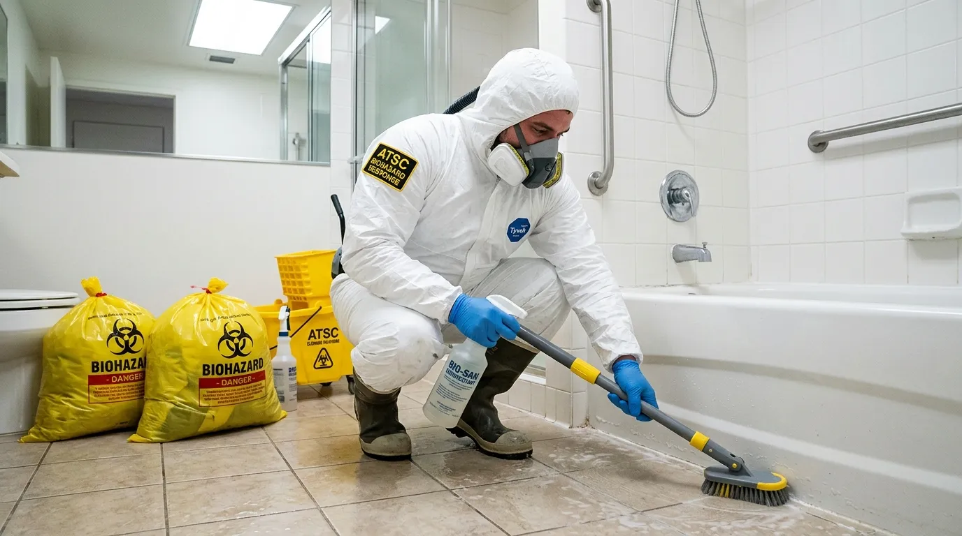 Decontamination equipment deployed for Blood Cleanup in Indiantown